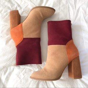 Chinese Laundry Colorblock Booties